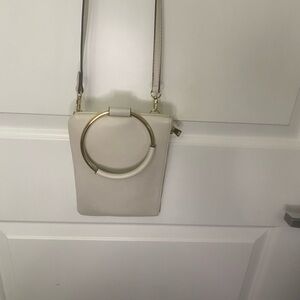 👛👛CLEARANCE SALE 👛👛 Inc International Chic Cream Charii Bangle Crossbody Bag